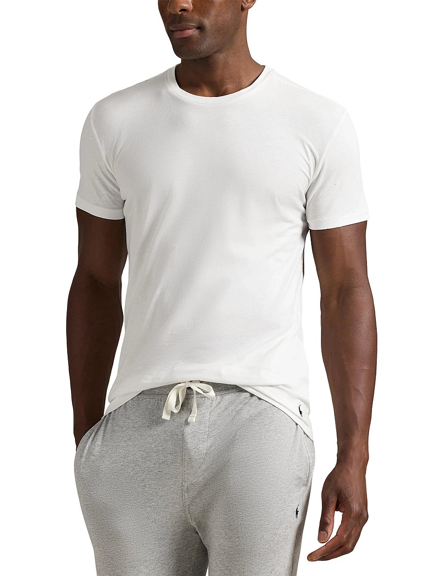 Polo Ralph Lauren - Slim Crewneck 3-Pack - t-paidat monipakkauksessa - 3pk navy/brcly ht - 4