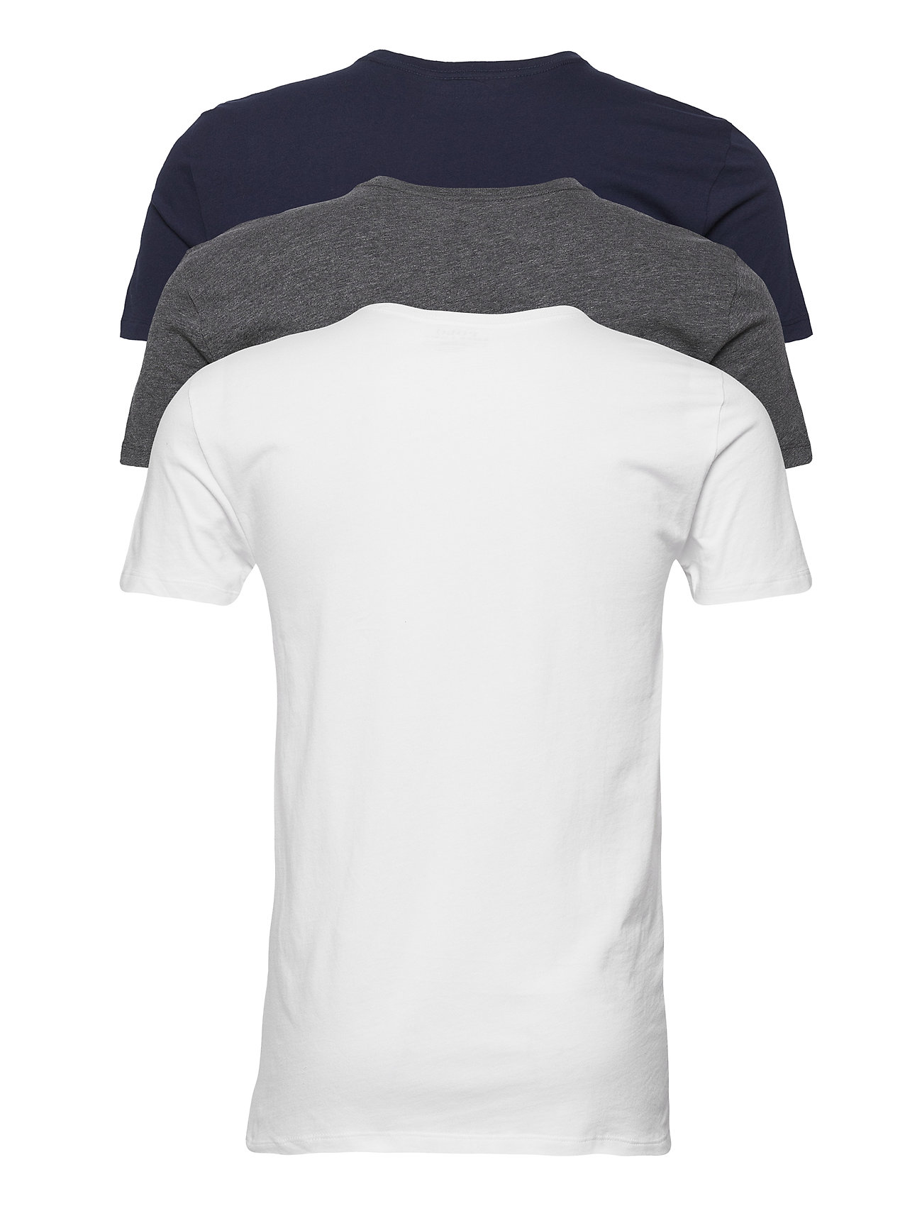 Polo Ralph Lauren Underwear - Slim Crewneck 3-Pack - multipack t-skjorter - 3pk navy/charcoal - 1