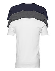 Polo Ralph Lauren Underwear - Slim Crewneck 3-Pack - multipack t-shirts - 3pk navy/charcoal - 1