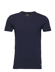 Polo Ralph Lauren Underwear - Slim Crewneck 3-Pack - multipack t-shirts - 3pk navy/charcoal - 4
