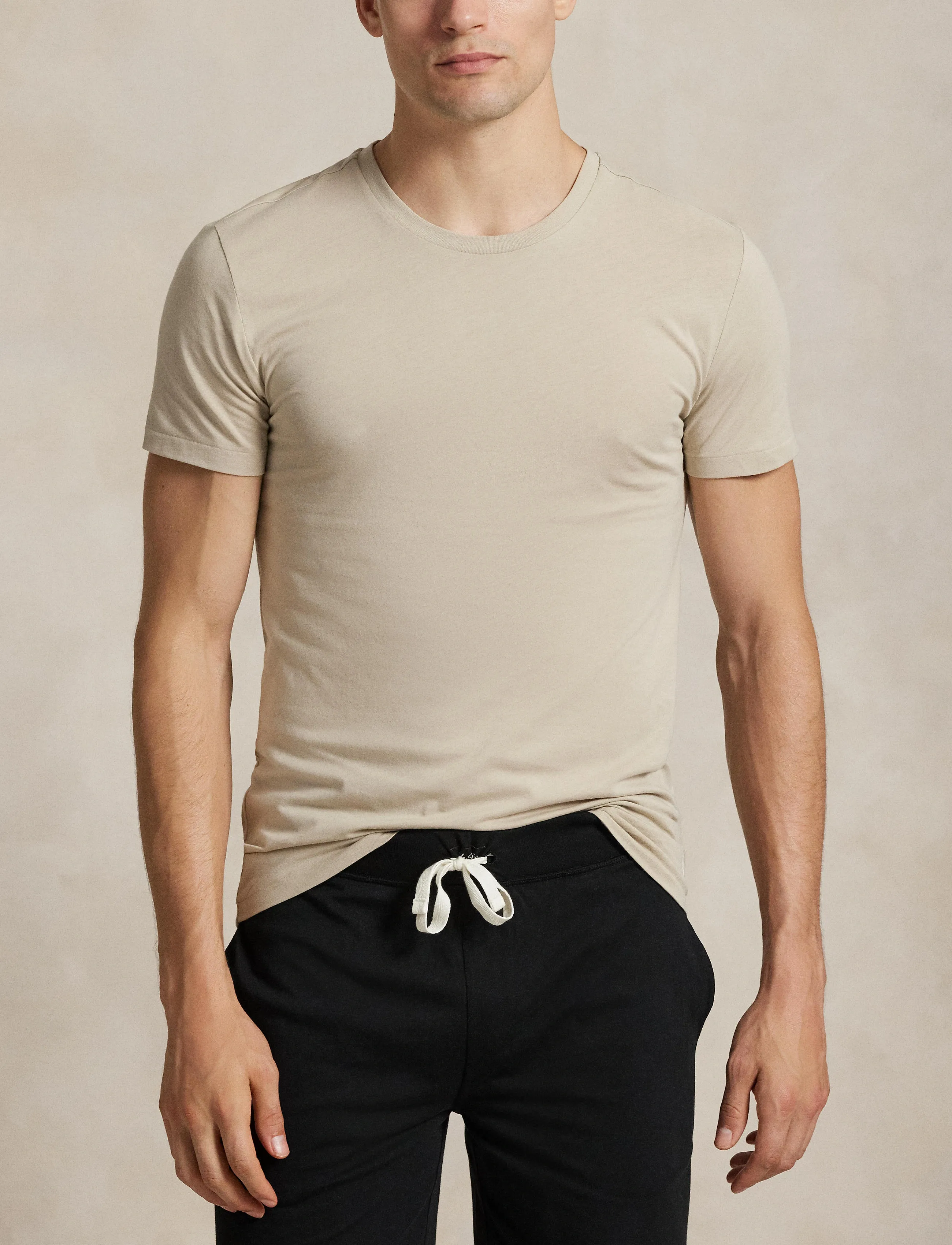 Polo Ralph Lauren Slim Crewneck 3-Pack - T-särgid - 3PK STNWR GRY/BRC / multi