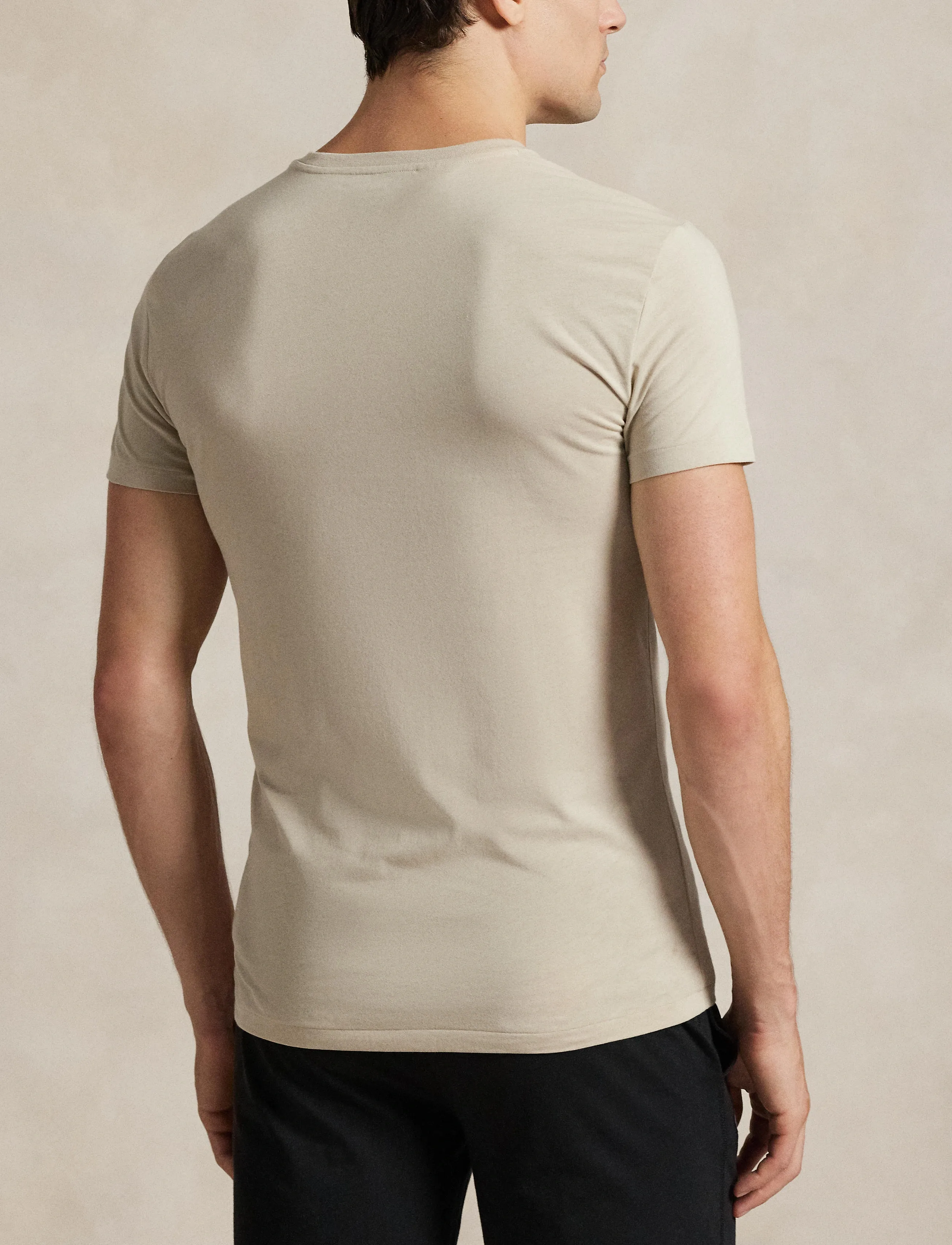 Polo Ralph Lauren - Slim Crewneck 3-Pack - multipack t-shirts - 3pk stnwr gry/brc - 2