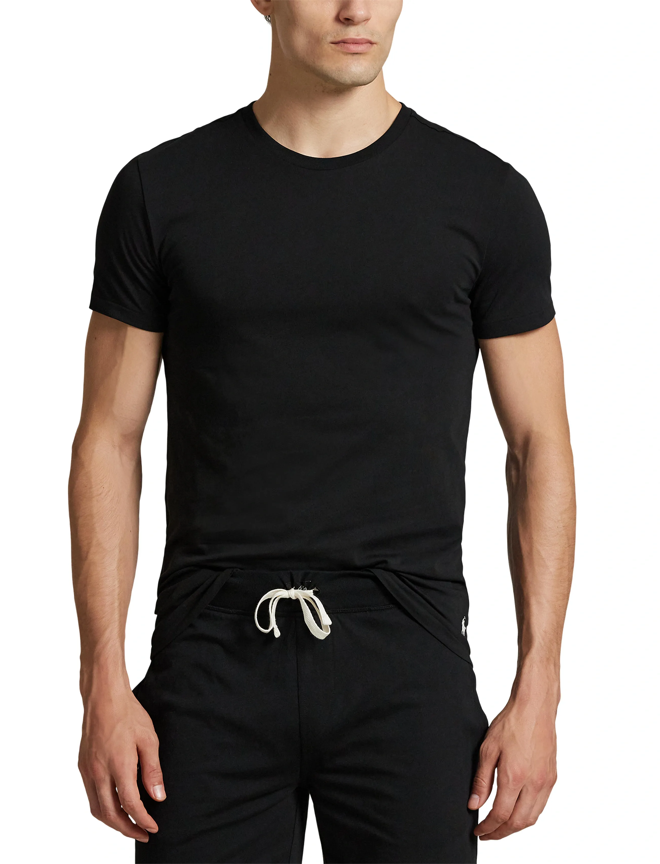 Polo Ralph Lauren - Slim Crewneck 3-Pack - multipack t-shirts - 3pk stnwr gry/brc - 3