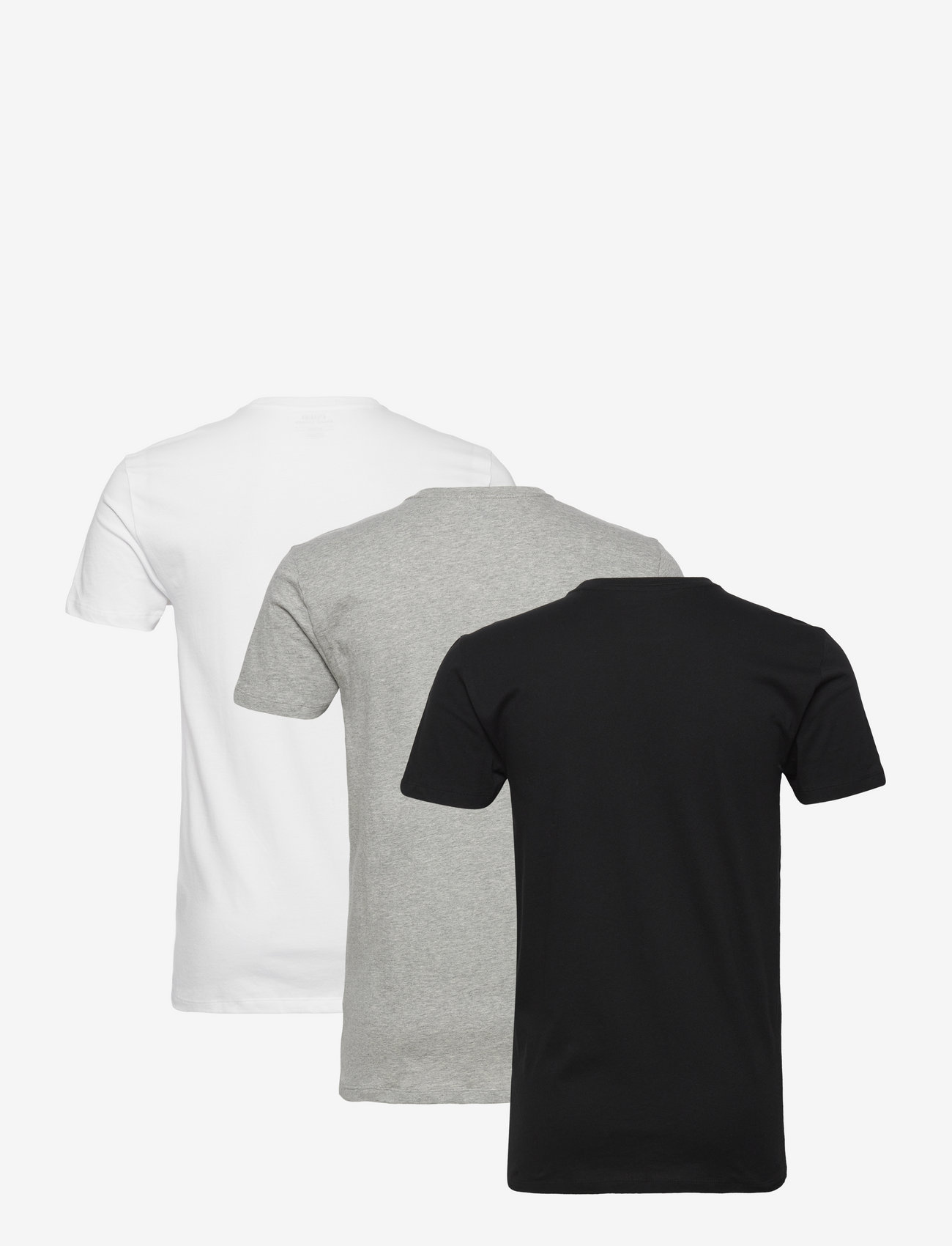 Polo Ralph Lauren - BCI COTTON-3PK-UCR - t-paidat monipakkauksessa - 3pk white/black/a - 4