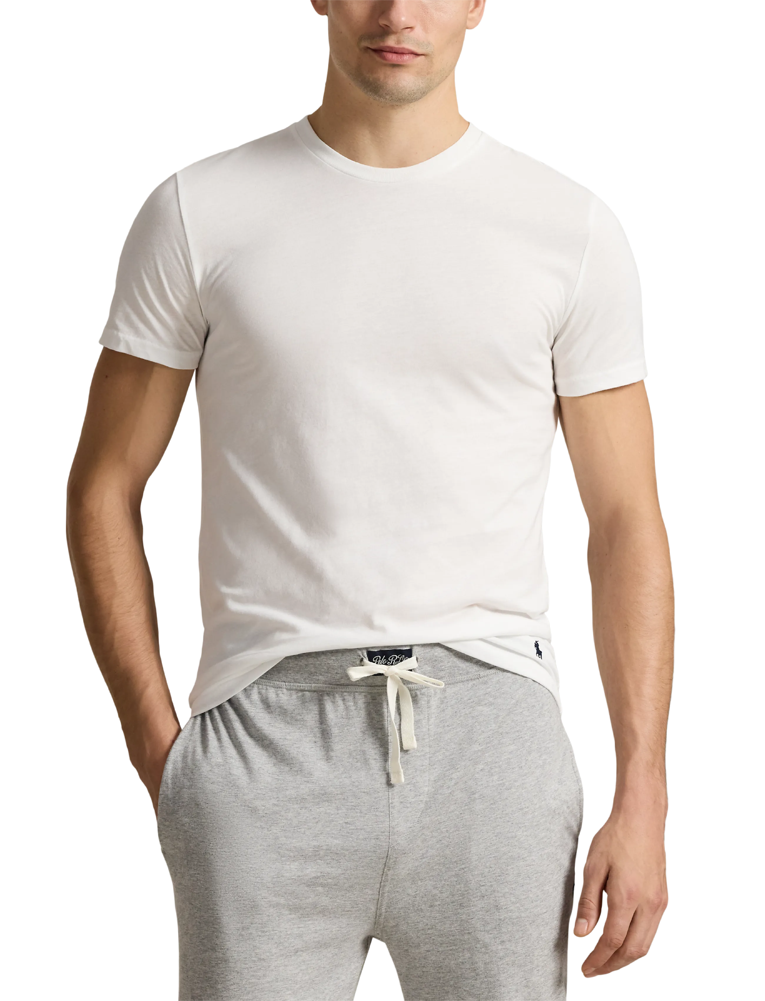 Polo Ralph Lauren Slim Crewneck 3-Pack - Multipack T-shirts - 3PK WHITE/BLACK/A / black
