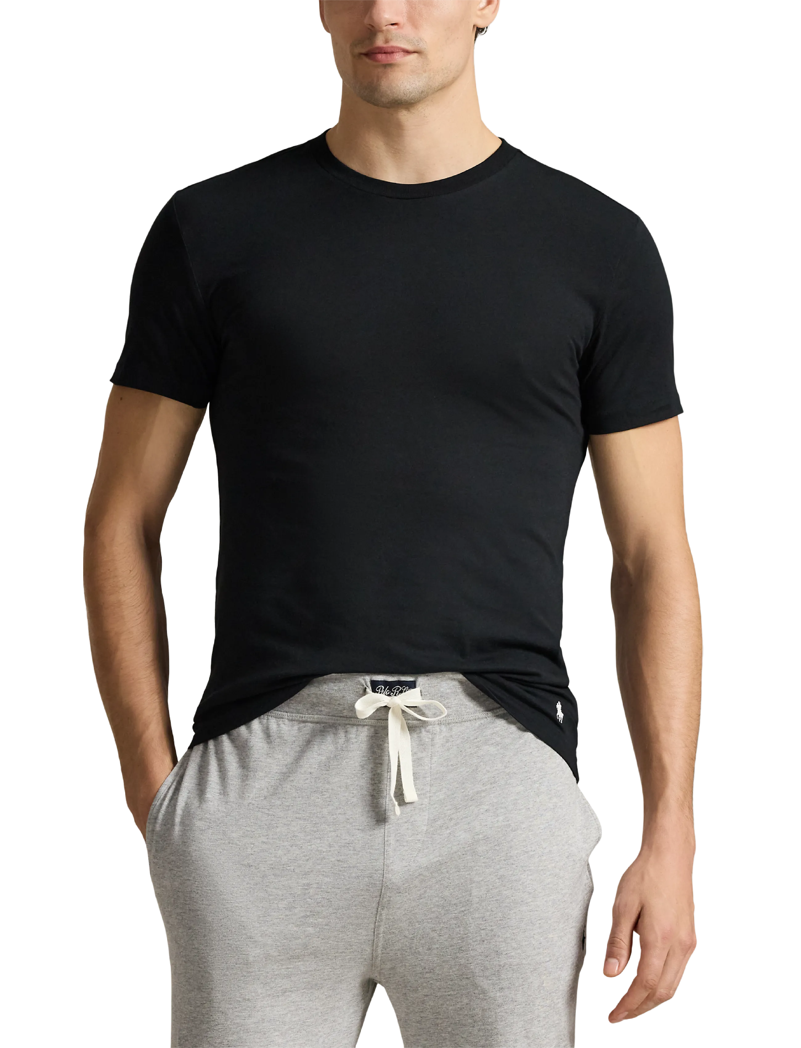 Polo Ralph Lauren - Slim Crewneck 3-Pack - multipack t-shirts - 3pk white/black/a - 3