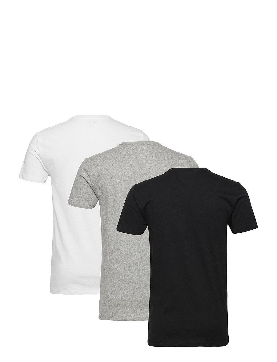Polo Ralph Lauren - Slim Crewneck 3-Pack - t-shirts im multipack - 3pk white/black/a - 2