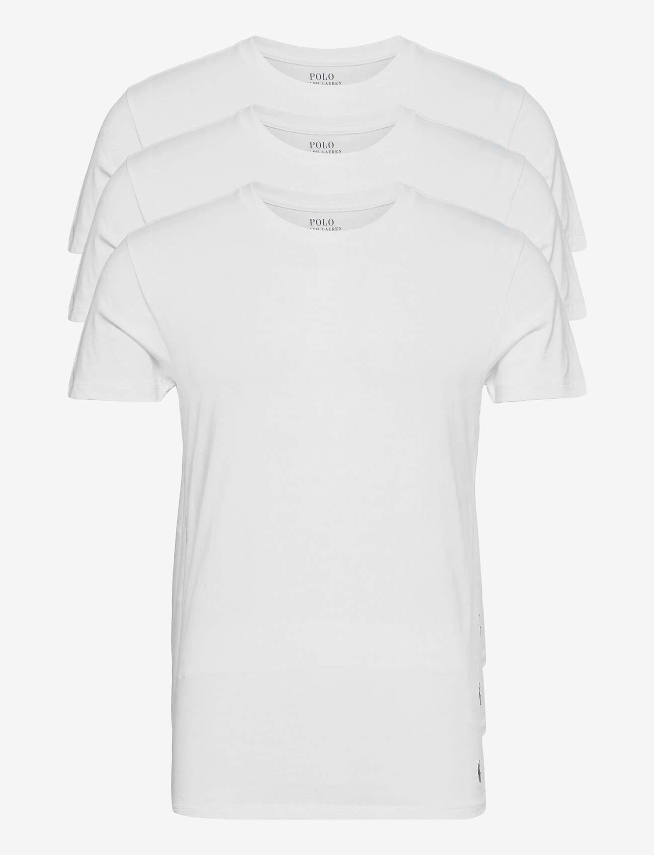 Polo Ralph Lauren - BCI COTTON-3PK-UCR - marškinėlių komplektas - 3pk white/white/w - 0