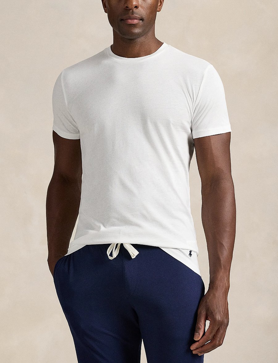 Polo Ralph Lauren - Slim Crewneck 3-Pack - t-shirts im multipack - 3pk white/white/w - 0