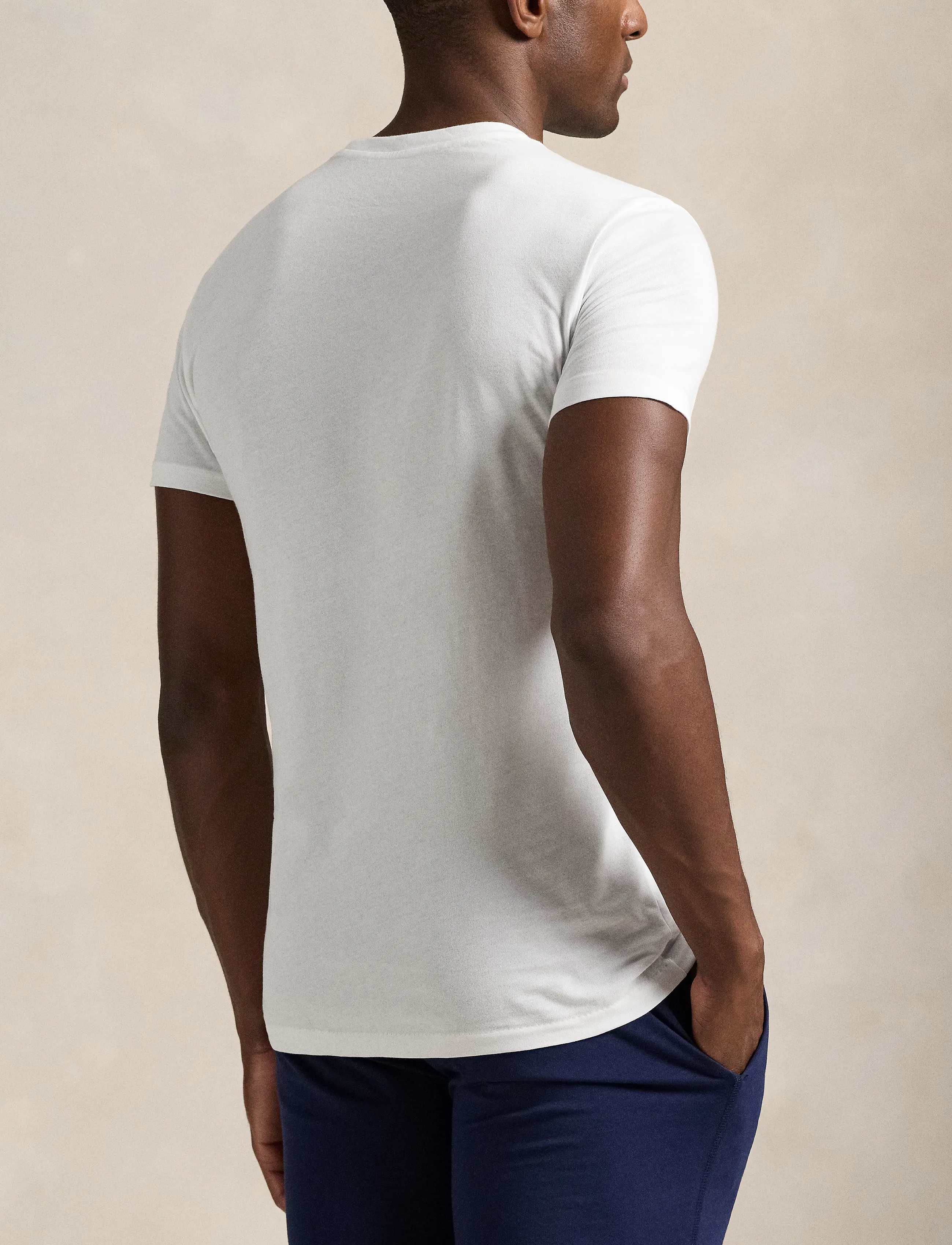Polo Ralph Lauren - Slim Crewneck 3-Pack - multipack t-shirts - 3pk white/white/w - 2