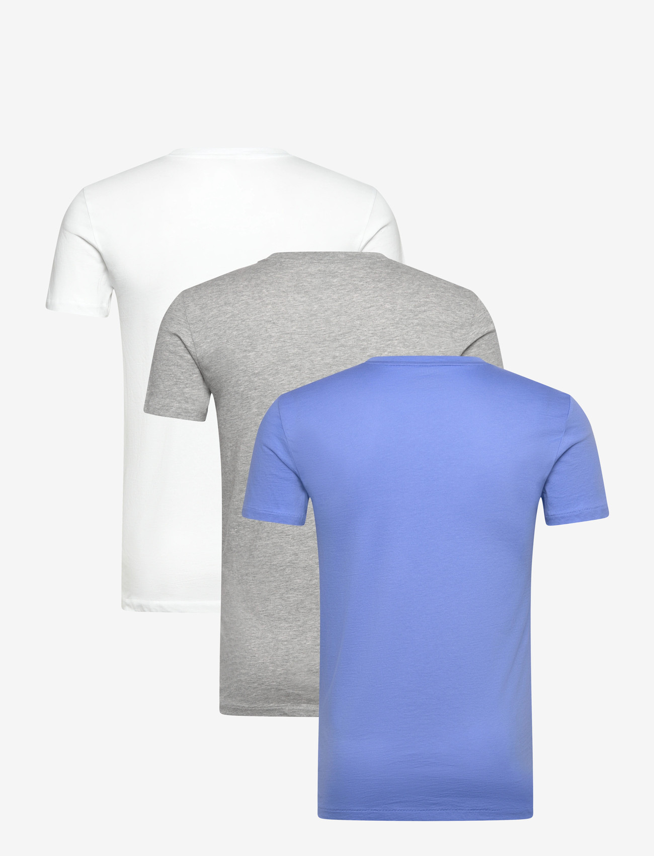 Polo Ralph Lauren - Slim Crewneck 3-Pack - multipack t-shirts - 3pk wht/hrbr isl - 2