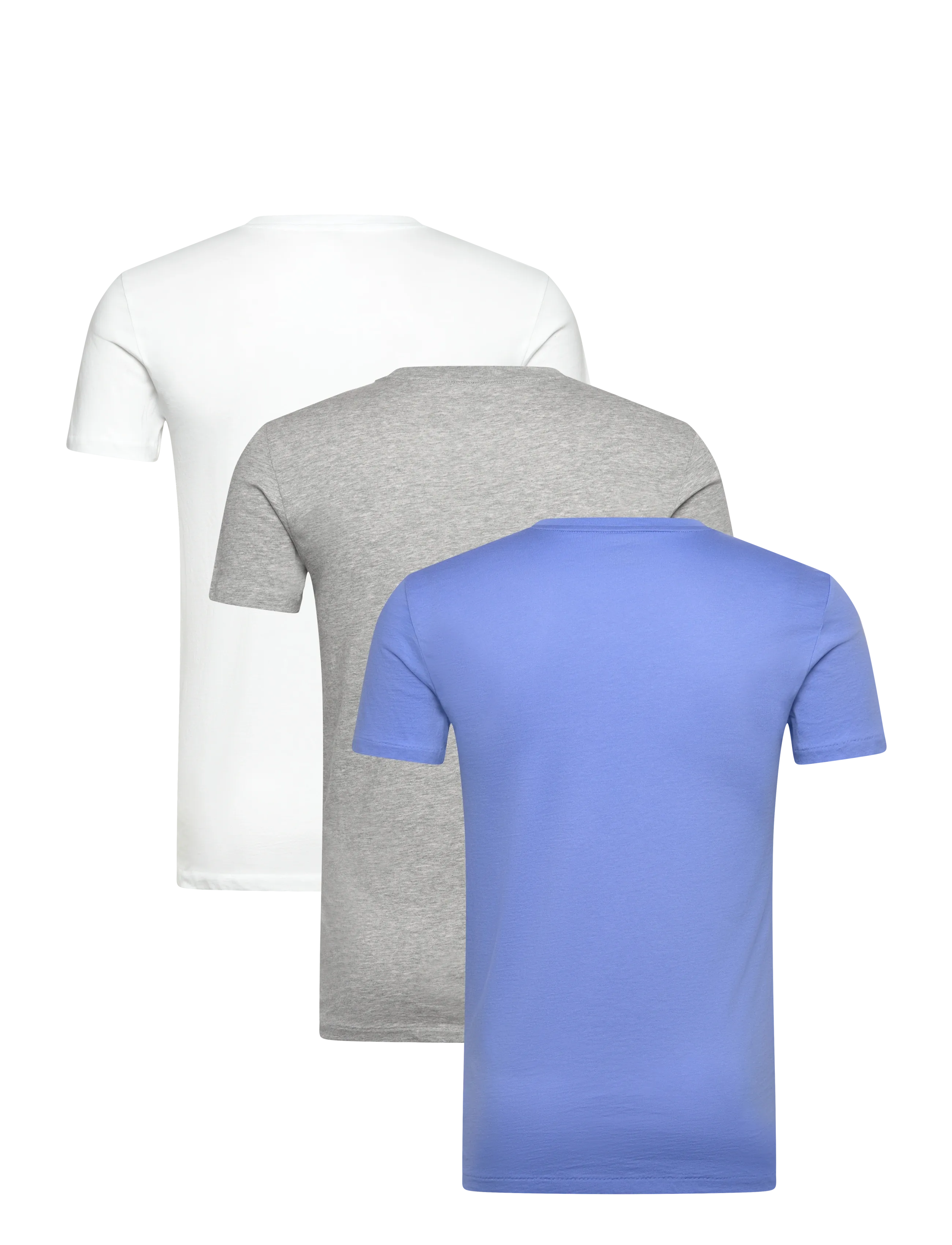 Polo Ralph Lauren - Slim Crewneck 3-Pack - lot de plusieurs  t-shirts - 3pk wht/hrbr isl - 2