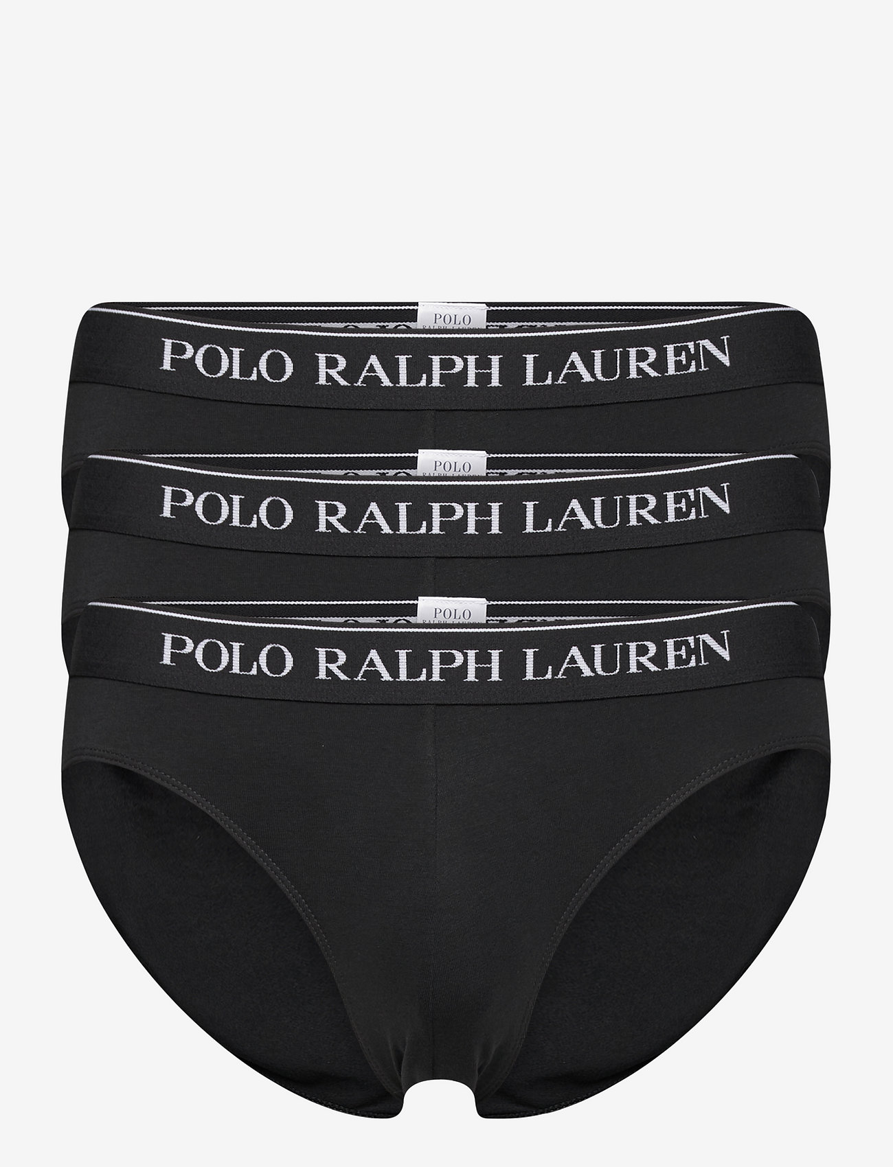 Polo Ralph Lauren Underwear - Low-Rise-Brief 3-Pack - majtki w wielopaku - 3pk polo blk/polo blk/polo blk - 0