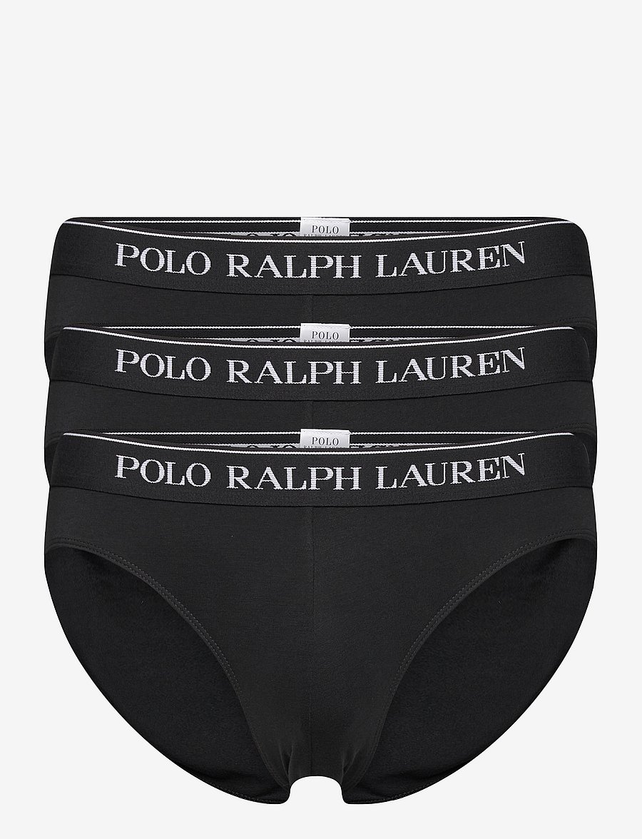 Polo Ralph Lauren - Low-Rise-Brief 3-Pack - alushousut monipakkauksessa - 3pk polo blk/polo blk/polo blk - 1