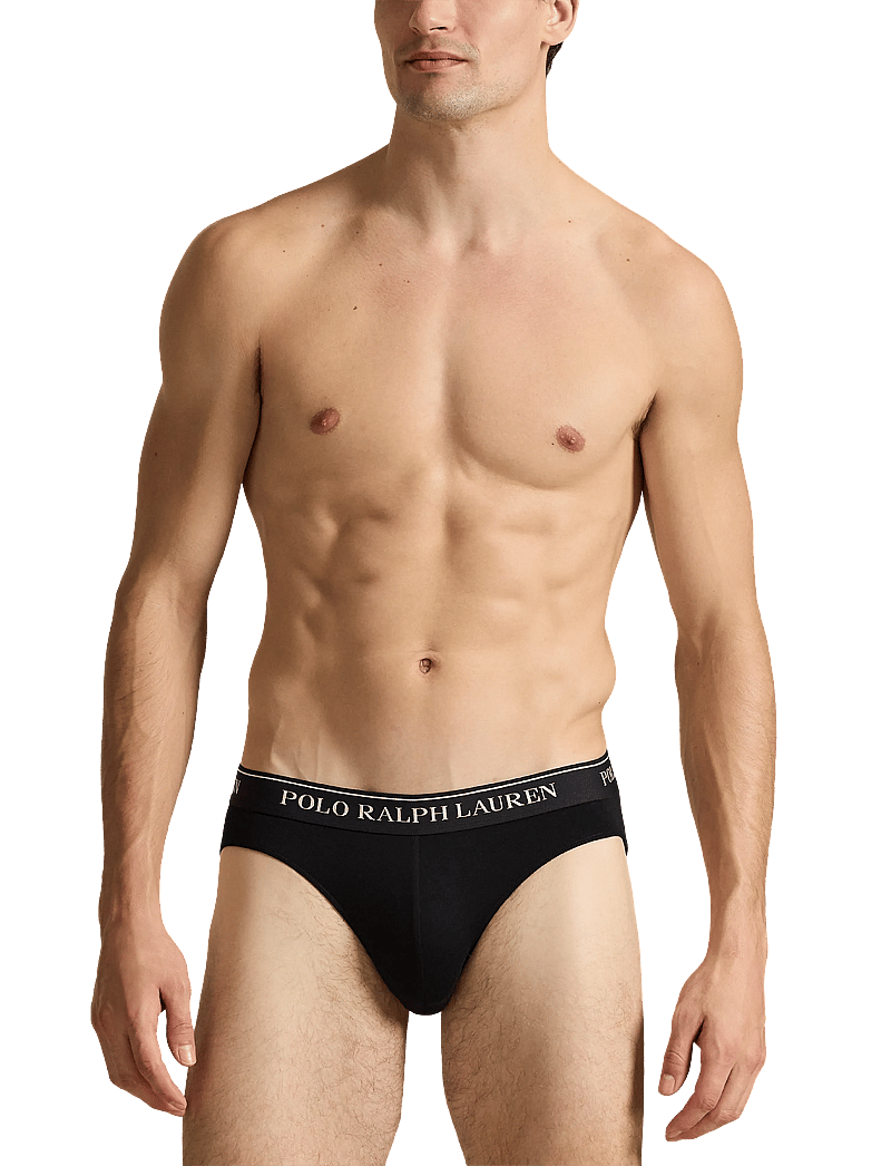 Polo Ralph Lauren - Low-Rise-Brief 3-Pack - apakšveļas multipaka - 3pk polo blk/polo blk/polo blk - 0