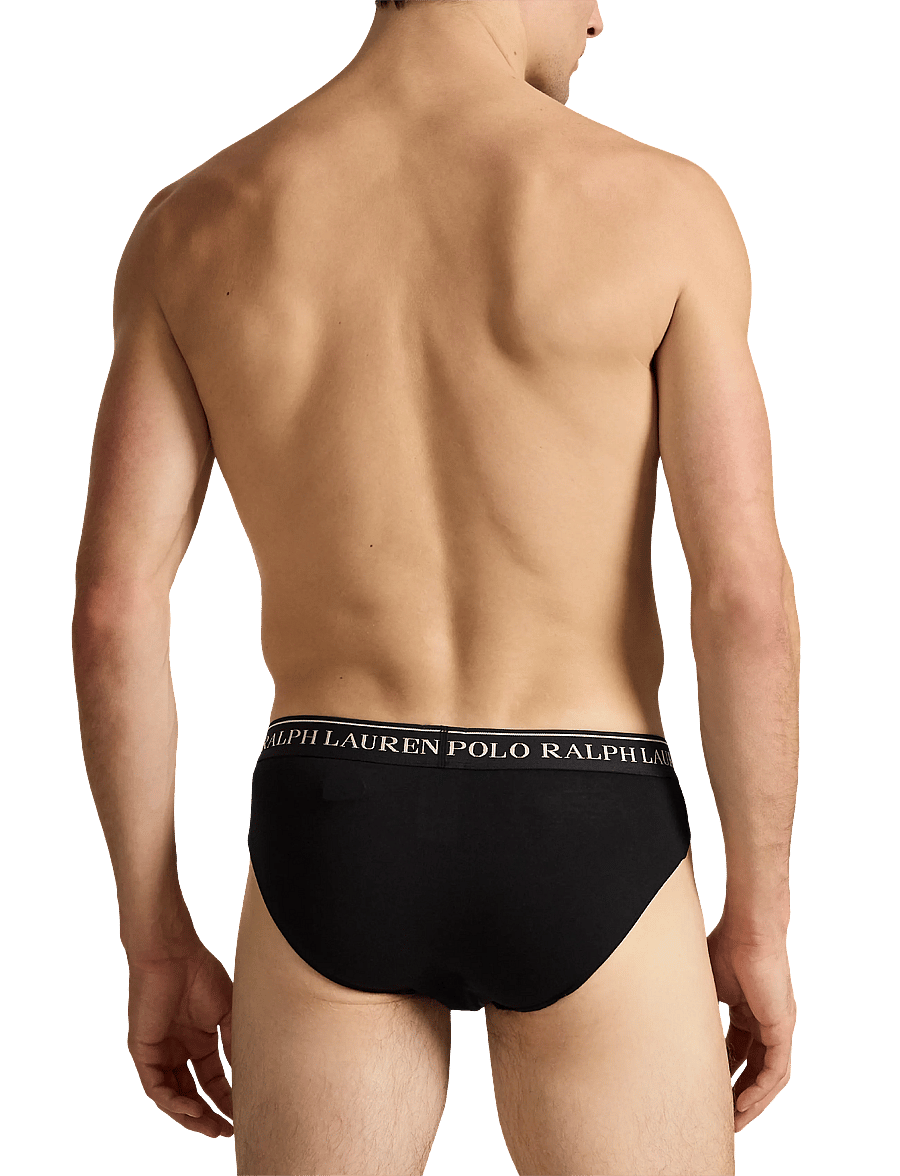 Polo Ralph Lauren - Low-Rise-Brief 3-Pack - multipakk aluspüksid - 3pk polo blk/polo blk/polo blk - 3