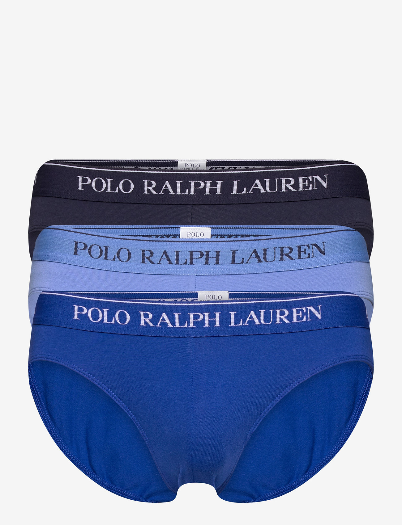 Polo Ralph Lauren - Low-Rise-Brief 3-Pack - unterhosen im multipack - 3pk cr nvy/saph star/brmda blu - 0