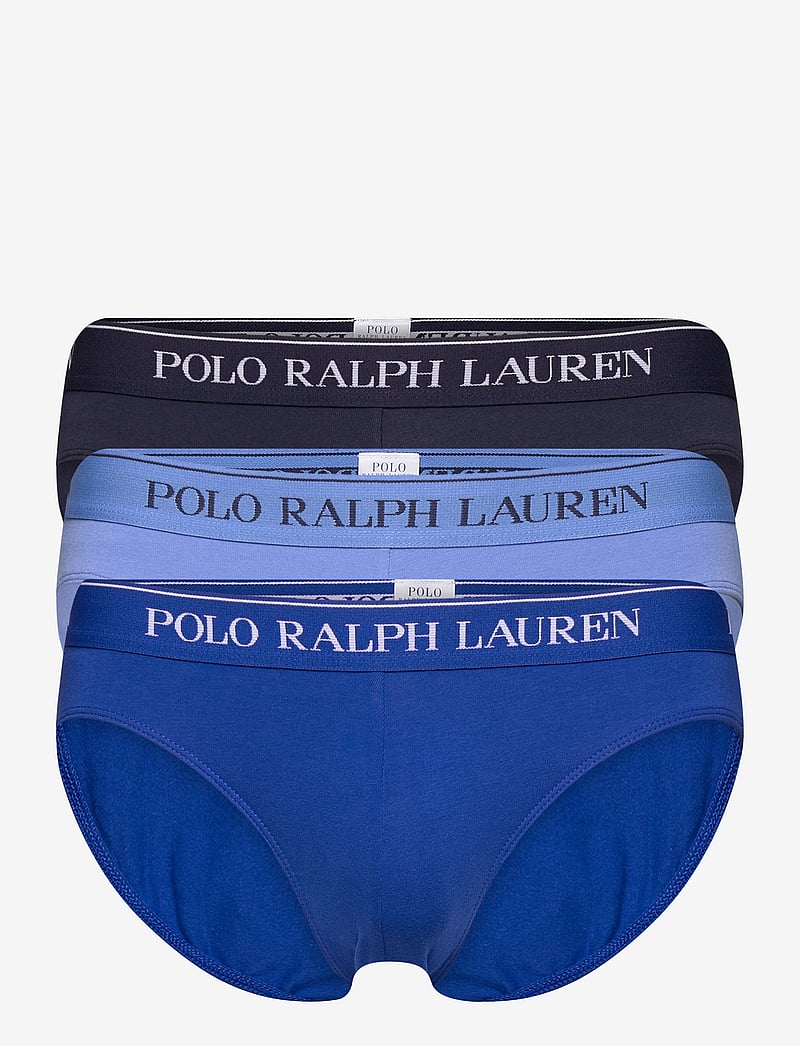 Polo Ralph Lauren - Low-Rise-Brief 3-Pack - unterhosen im multipack - 3pk cr nvy/saph star/brmda blu - 0