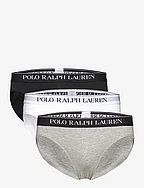 Low-Rise-Brief 3-Pack - 3PK WHITE/POLO BLK/ANDOVER HTR
