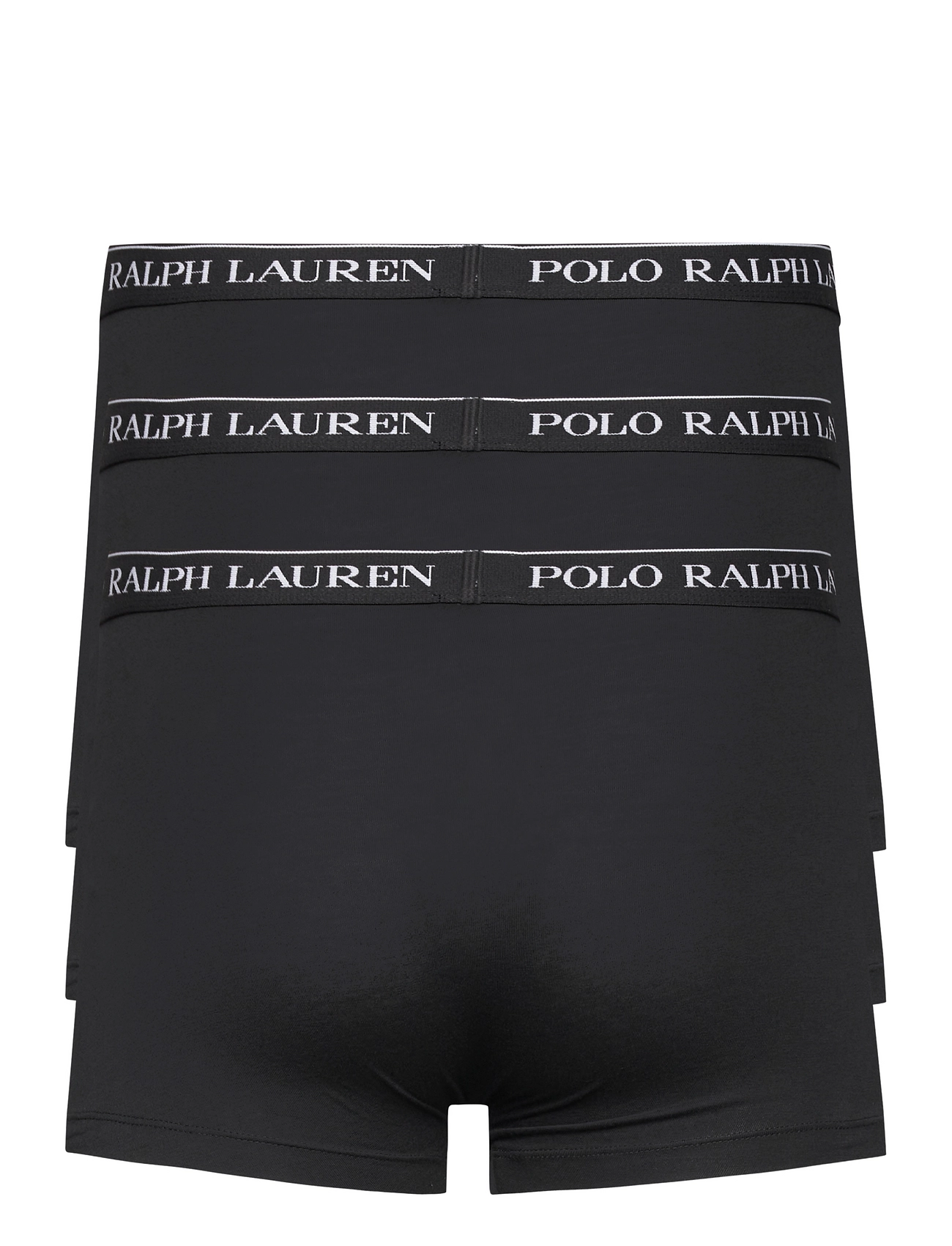 Polo Ralph Lauren Underwear - Stretch Cotton Trunk 3-Pack - bokseršorti - 3pk polo blk/polo blk/polo blk - 1