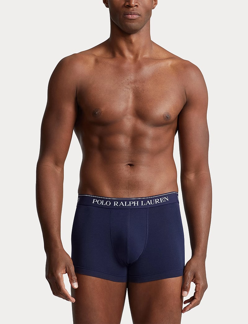 Polo Ralph Lauren - Stretch Cotton Trunk 3-Pack - multipack underbukser - 3pk cr nvy/saph s - 0