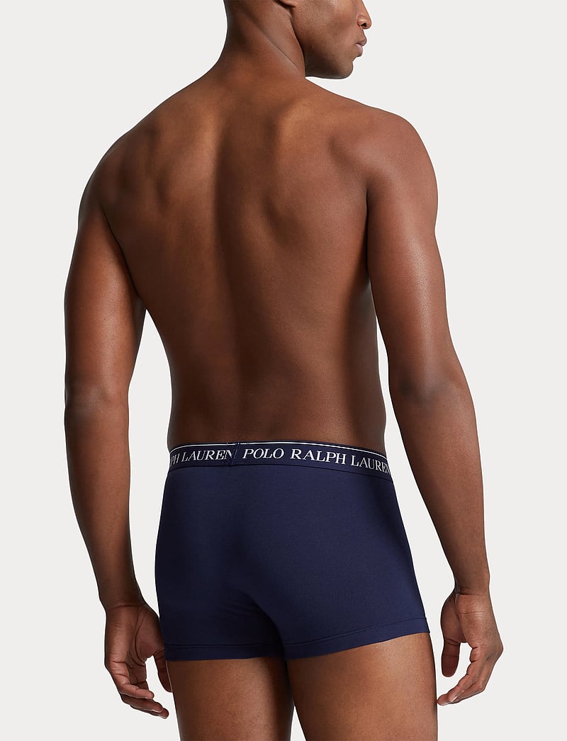 Polo Ralph Lauren - Stretch Cotton Trunk 3-Pack - multipack underbukser - 3pk cr nvy/saph s - 2