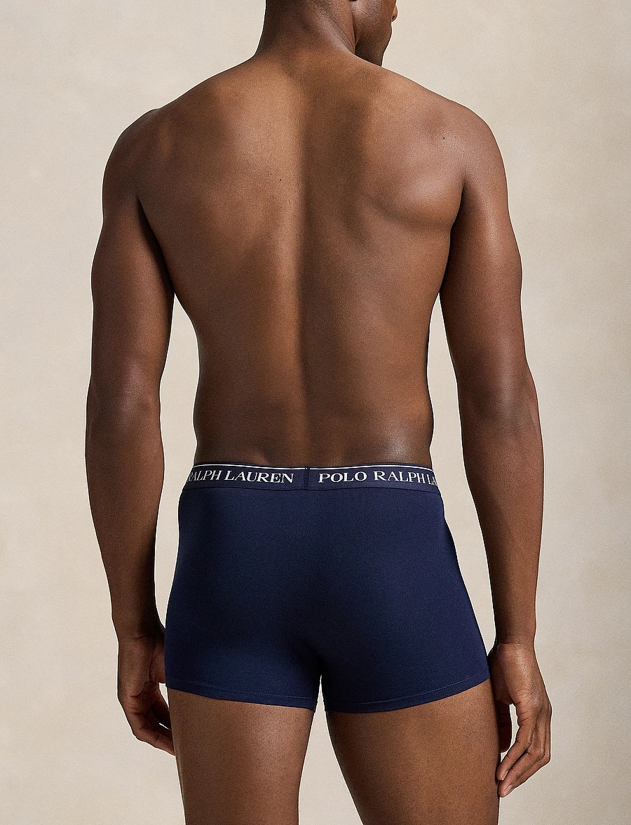 Polo Ralph Lauren - Stretch Cotton Trunk 3-Pack - multipack kalsonger - 3pk cr nvy/saph s - 3