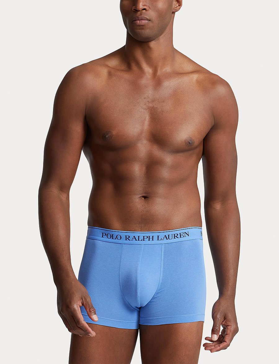 Polo Ralph Lauren - Stretch Cotton Trunk 3-Pack - unterhosen im multipack - 3pk cr nvy/saph s - 5