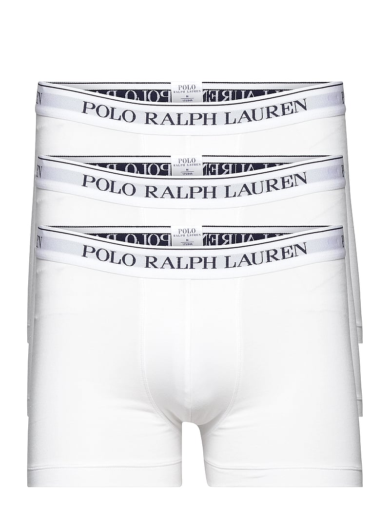Polo Ralph Lauren - Stretch Cotton Trunk 3-Pack - aluspükste mitmikpakk - 3pk white/white/white - 0