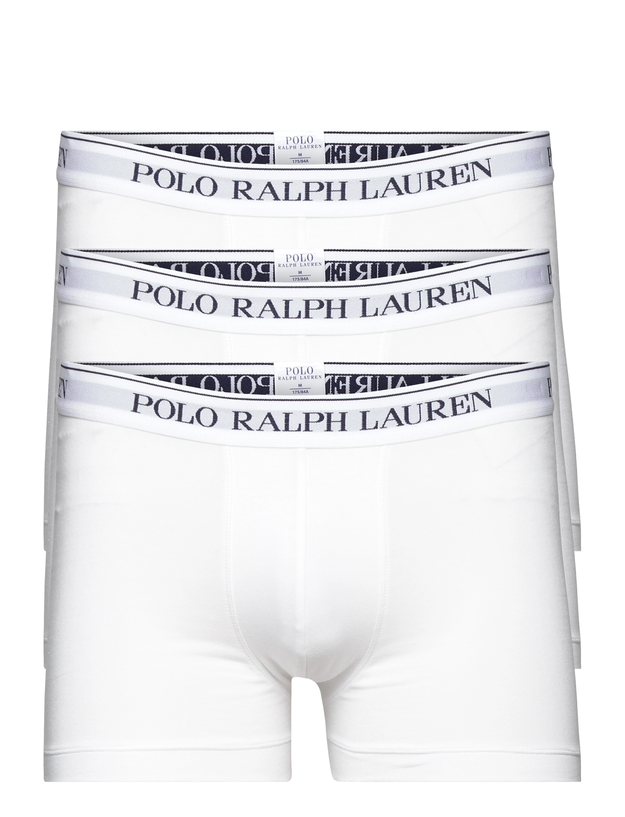 Polo Ralph Lauren Stretch Cotton Trunk 3-Pack - Multipaka apakšveļa - 3PK WHITE/WHITE/WHITE / white