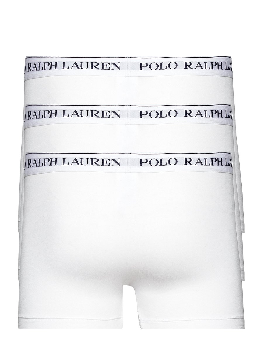 Polo Ralph Lauren - Stretch Cotton Trunk 3-Pack - multipack kalsonger - 3pk white/white/white - 2