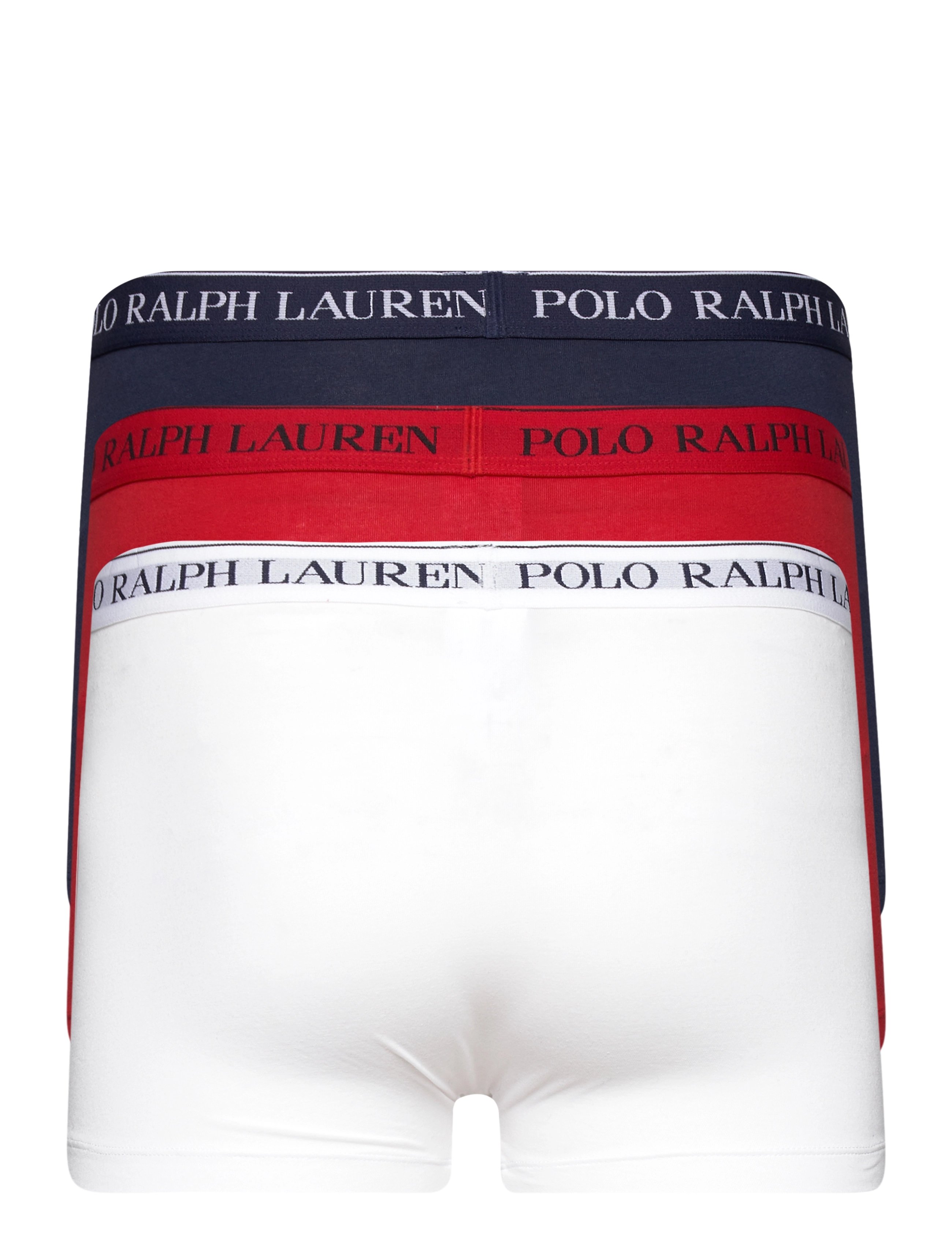 Polo Ralph Lauren - Stretch Cotton Trunk 3-Pack - multipack underpants - 3pk rl2000red/white/cruise nvy - 5