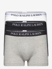 Stretch Cotton Trunk 3-Pack - 3PK WHITE/POLO BLK/ANDOVER HTR