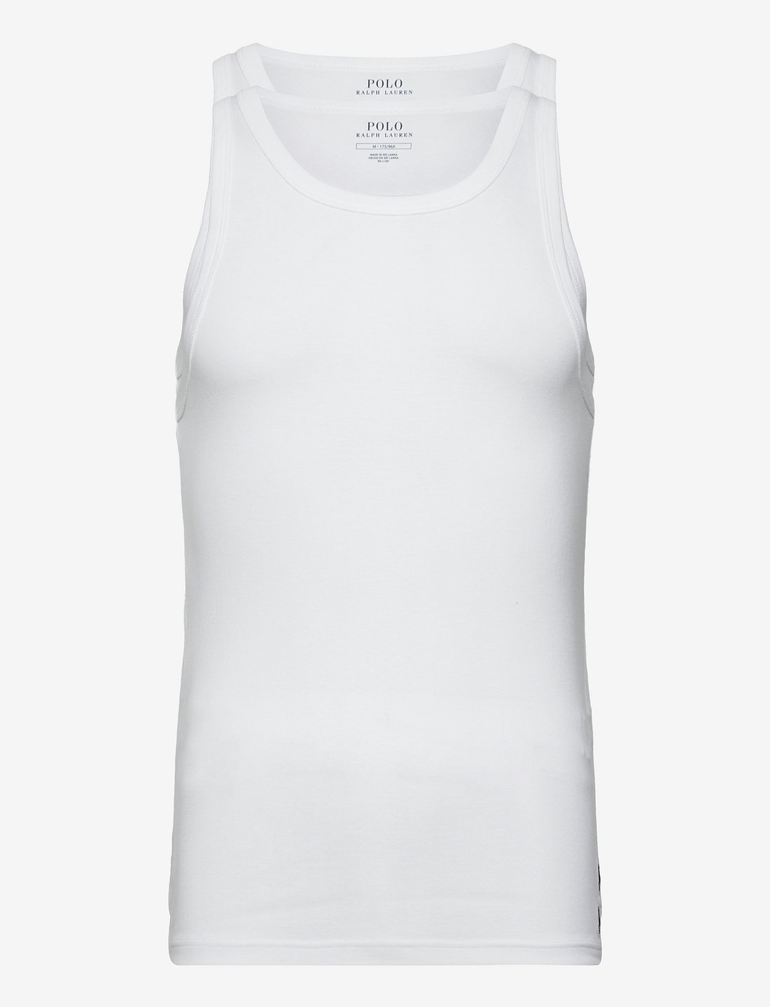 Polo Ralph Lauren - Classic Tank Undershirt 2-Pack - tank tops - 2pk white/white - 0