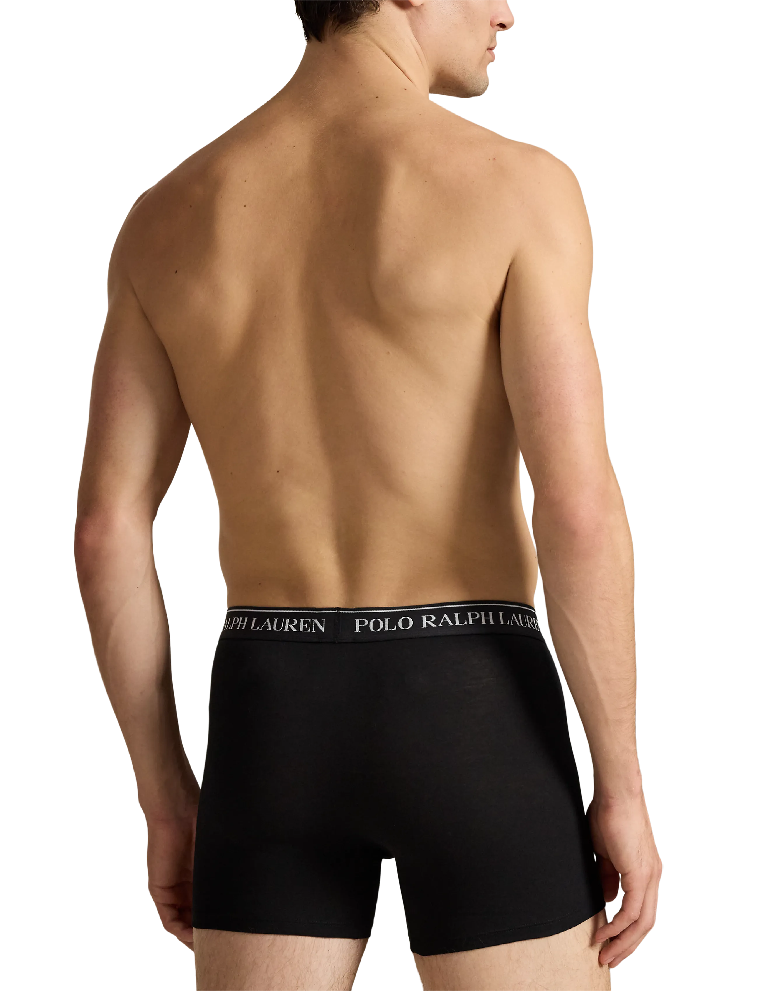 Polo Ralph Lauren - Stretch Cotton Boxer Brief 3-Pack - multipack underbukser - 3pk polo blk/polo blk/polo blk - 1