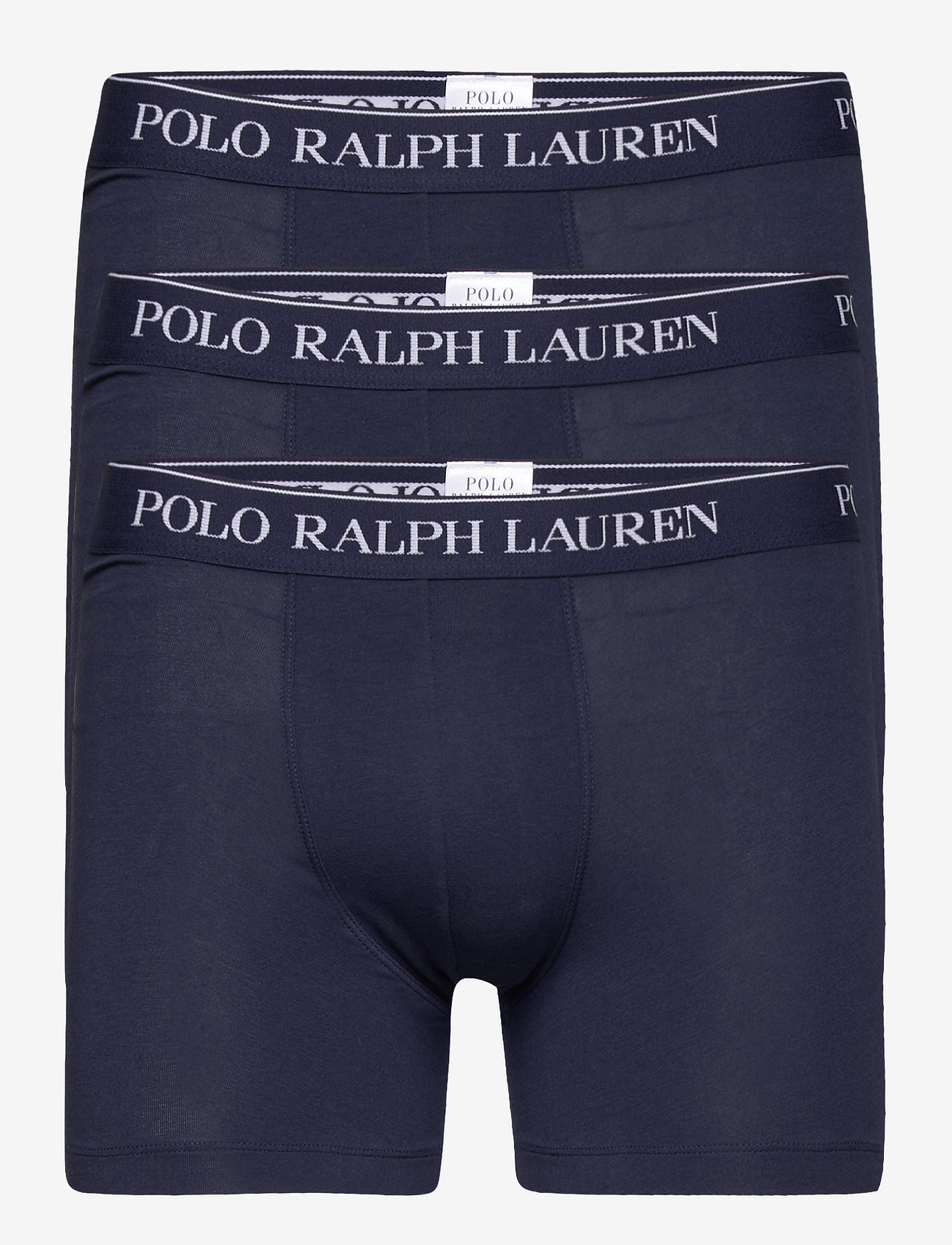 Polo Ralph Lauren Underwear - Stretch-Cotton Boxer Brief 3-Pack - alushousut monipakkauksessa - 3pk cr nvy/cr nvy/ cr nvy - 0