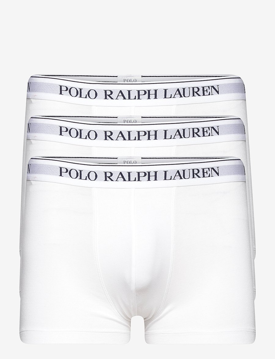 Polo Ralph Lauren - Stretch Cotton Boxer Brief 3-Pack - multipack kalsonger - 3pk white/white/white - 1