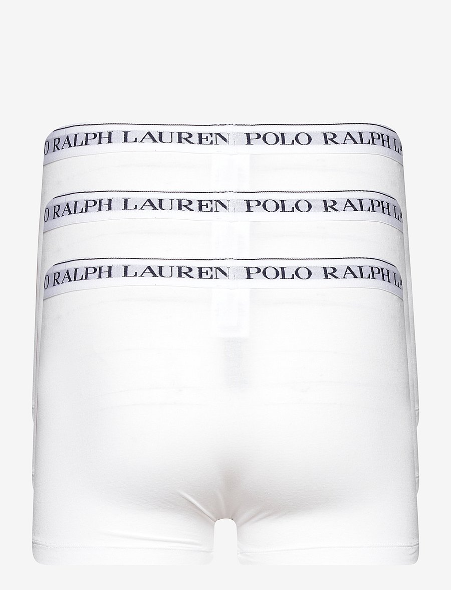 Polo Ralph Lauren - Stretch Cotton Boxer Brief 3-Pack - multipack kalsonger - 3pk white/white/white - 2