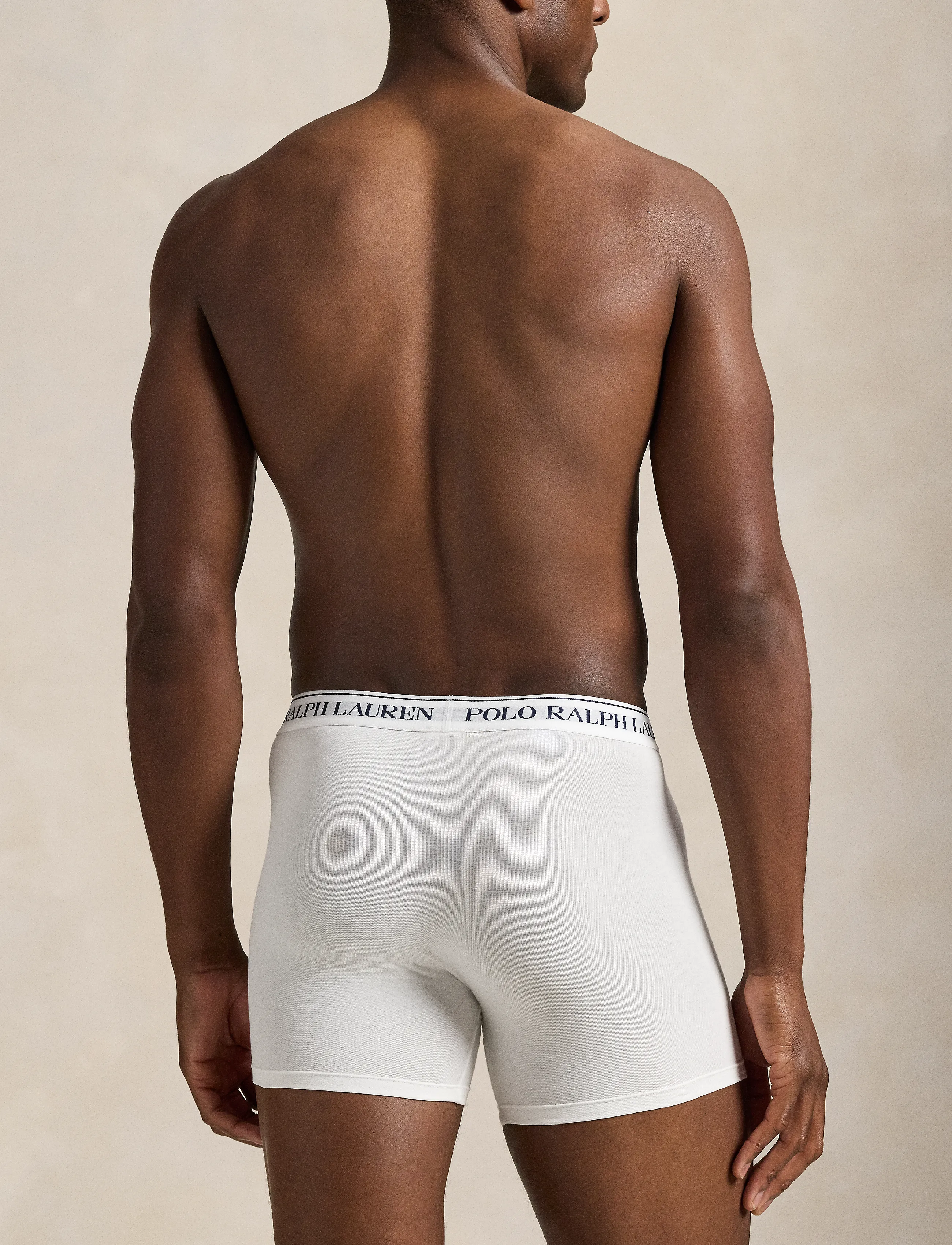 Polo Ralph Lauren - Stretch-Cotton Boxer Brief 3-Pack - multipack kalsonger - 3pk white/white/white - 2