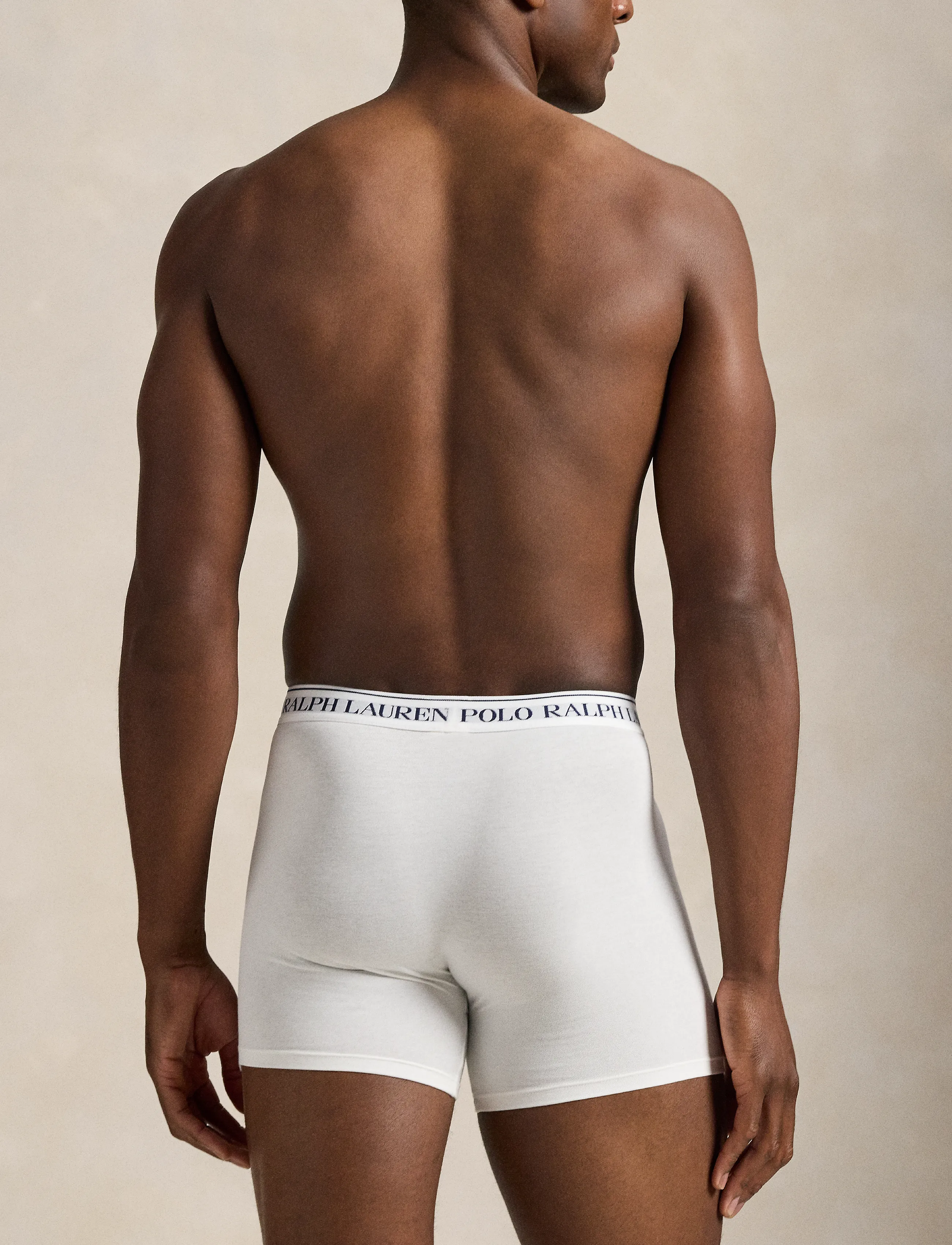 Polo Ralph Lauren - Stretch Cotton Boxer Brief 3-Pack - aluspükste mitmikpakk - 3pk white/polo blk/andover htr - 2