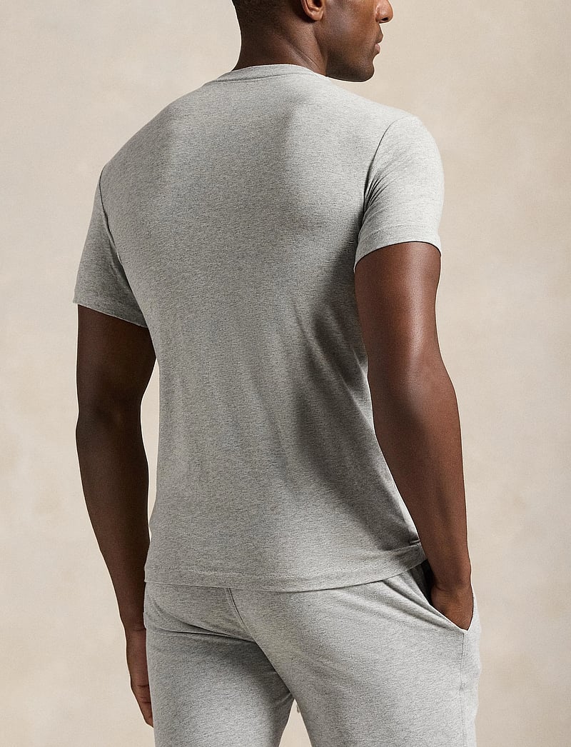 Polo Ralph Lauren - Classic Crewneck Undershirt 2-Pack - pidžaama topid - 2pk an htr/an htr - 2