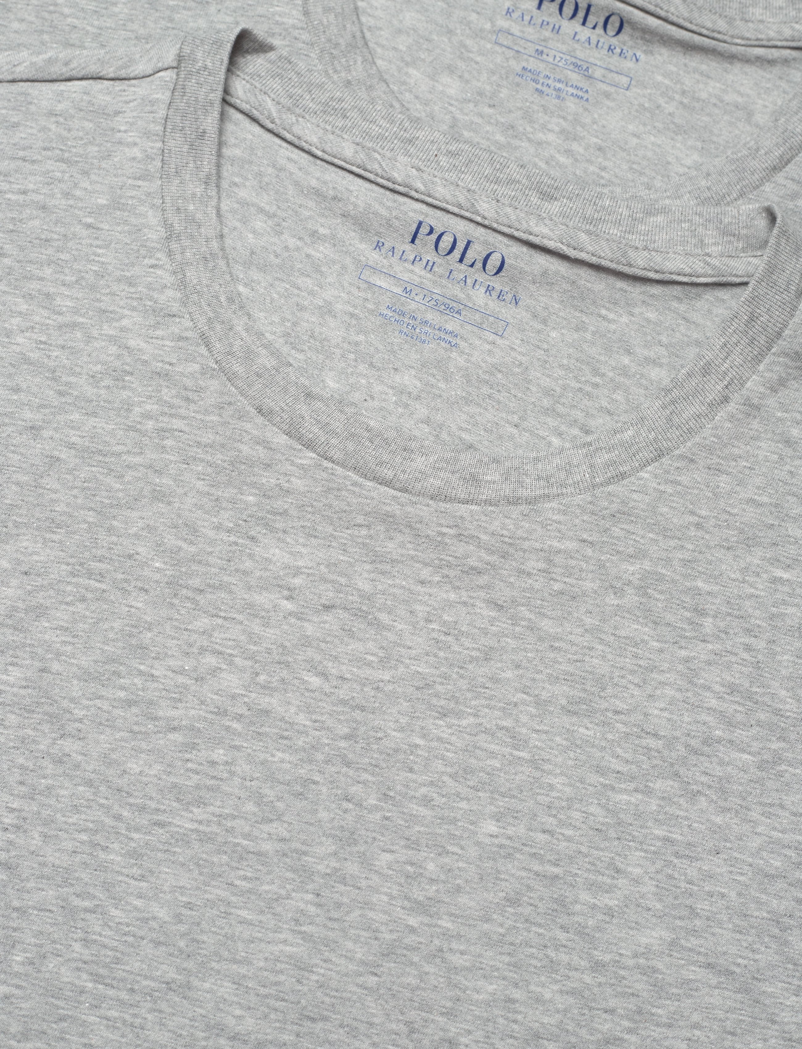 Polo Ralph Lauren - Classic Crewneck Undershirt 2-Pack - pidžaama topid - 2pk an htr/an htr - 3