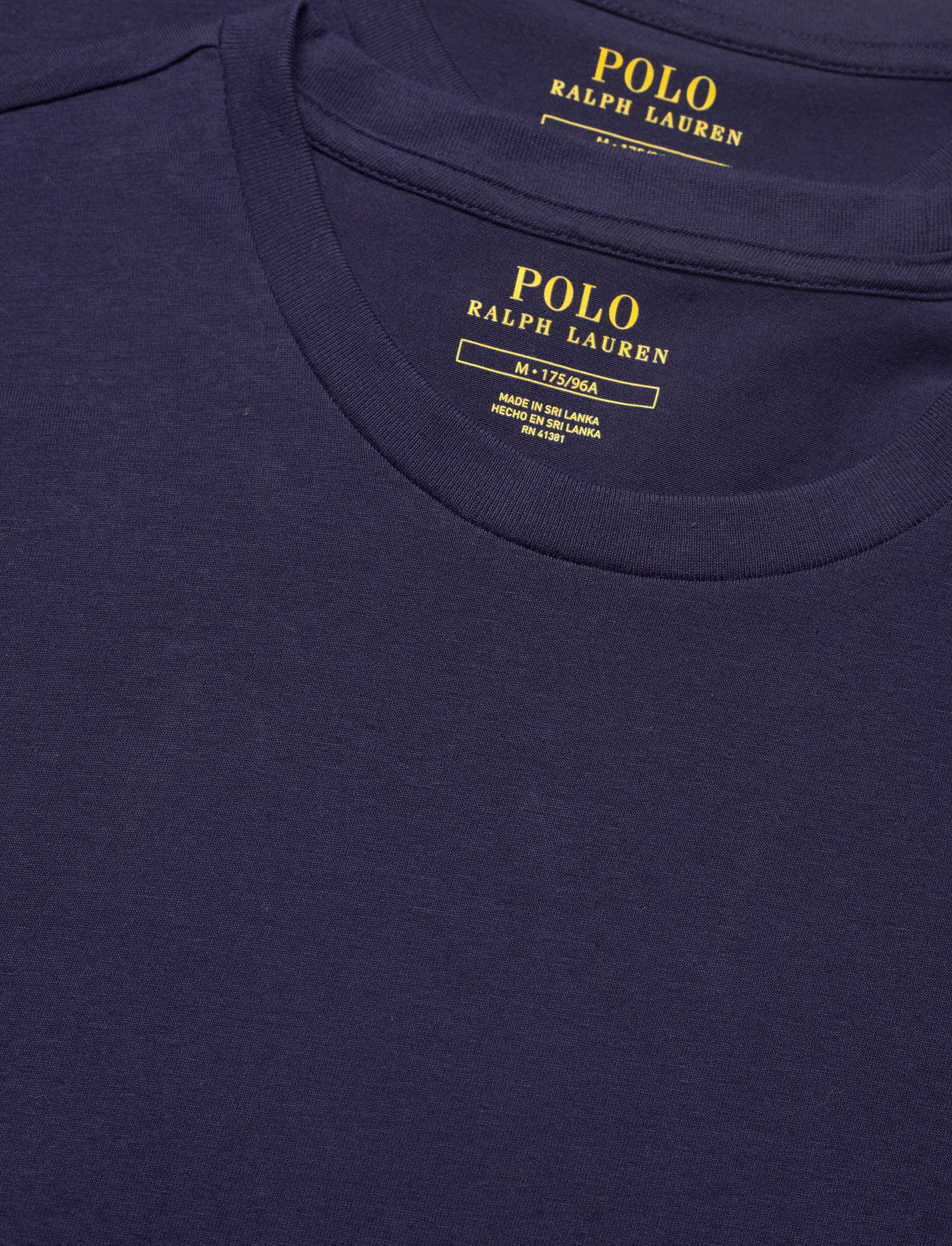 Polo Ralph Lauren - Classic Crewneck Undershirt 2-Pack - pidžaama topid - 2pk navy/navy - 2