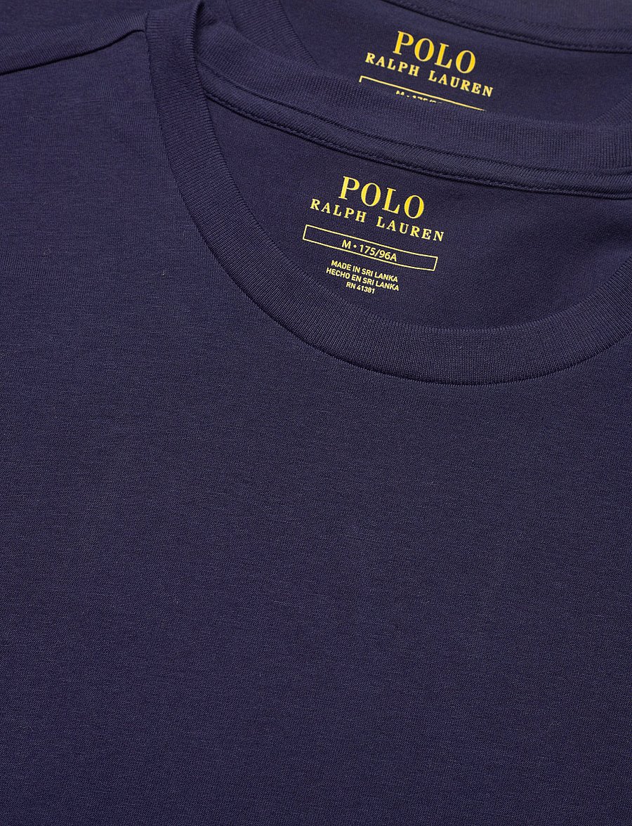Polo Ralph Lauren - Classic Crewneck Undershirt 2-Pack - pidžaama topid - 2pk navy/navy - 2