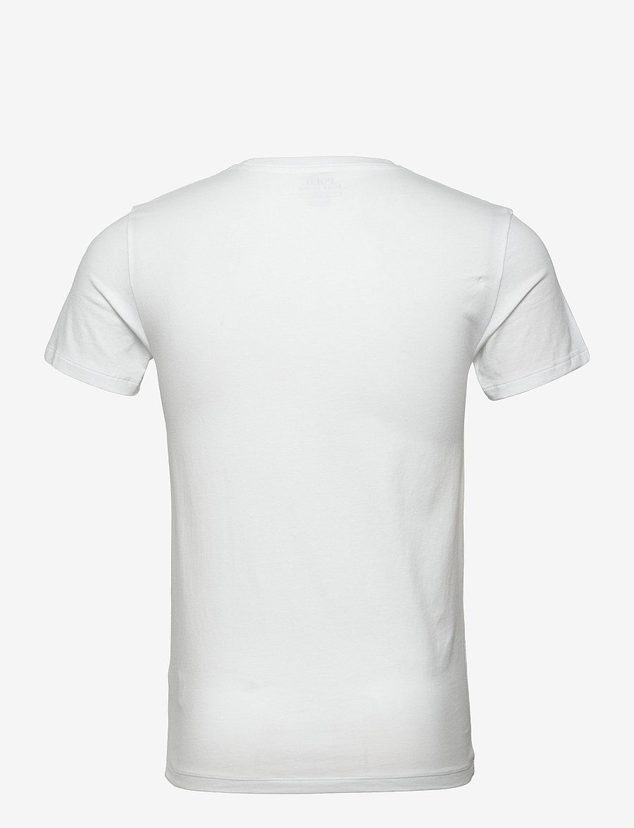 Polo Ralph Lauren - Classic Crewneck Undershirt 2-Pack - pidžaama topid - 2pk white/white - 2