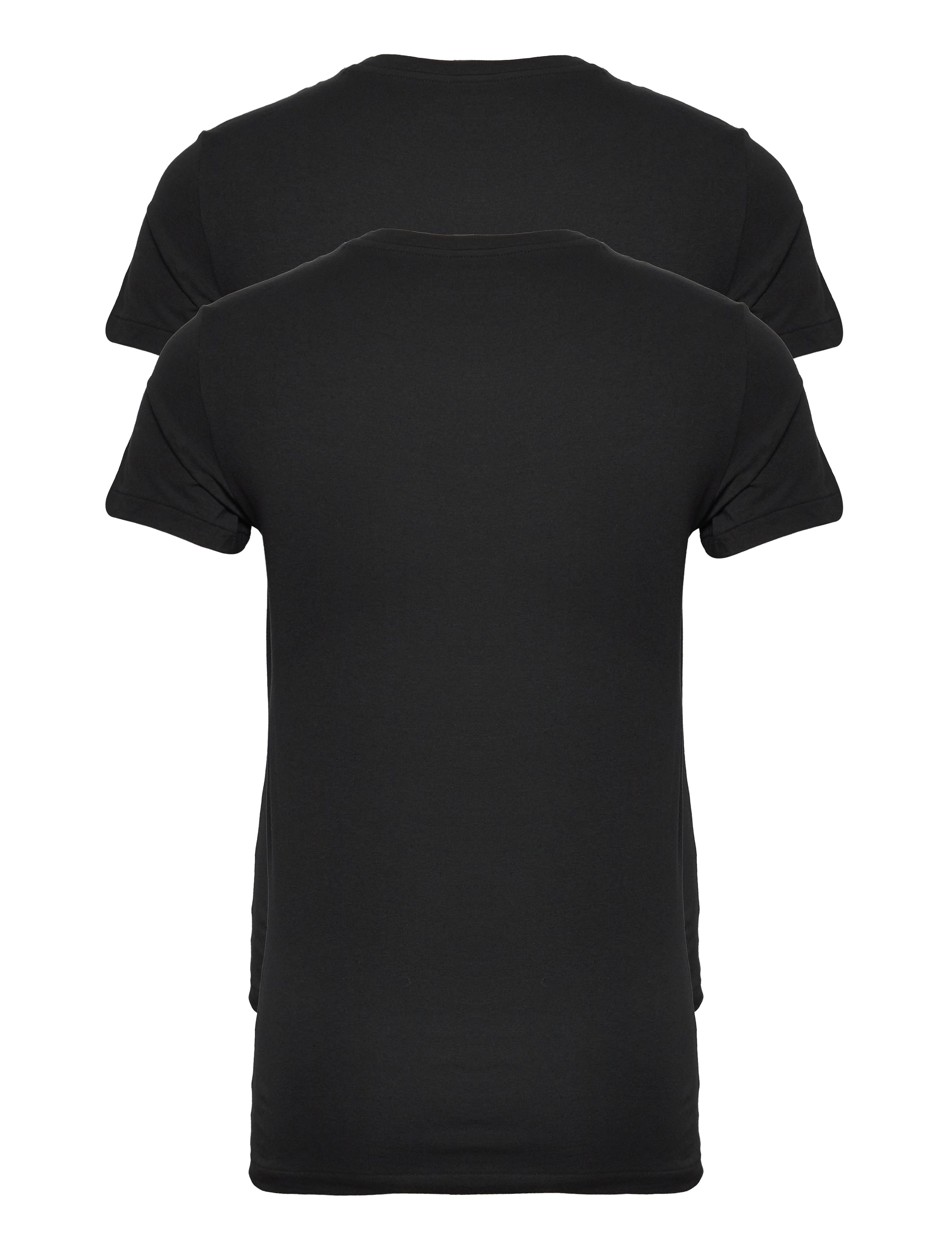 Polo Ralph Lauren - Classic Crewneck Undershirt 2-Pack - pidžaama topid - 2pk polo black/polo black - 3