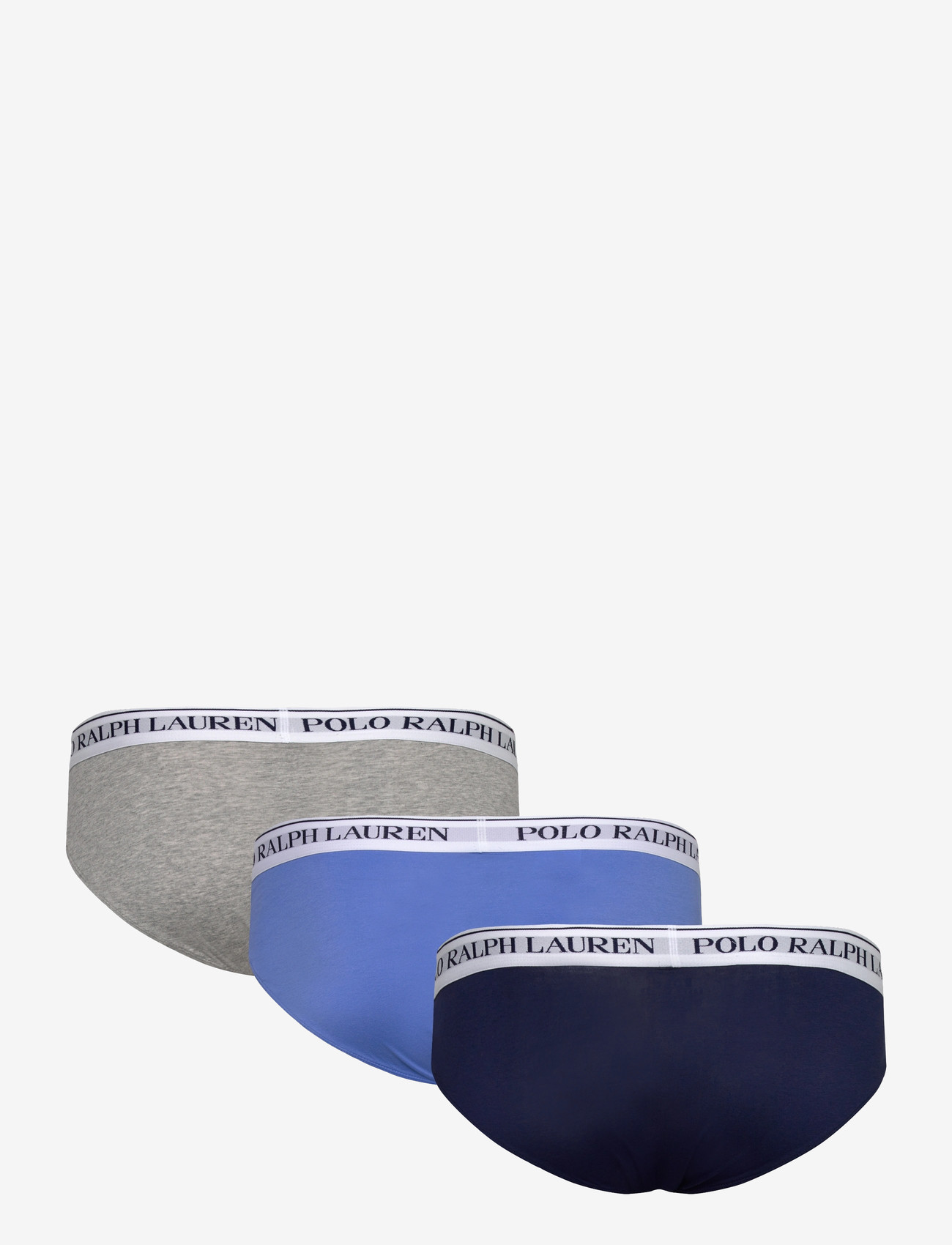 Polo Ralph Lauren - Stretch Cotton Brief 3-Pack - multipack underbukser - 3pk nvy/hrbr isl - 1