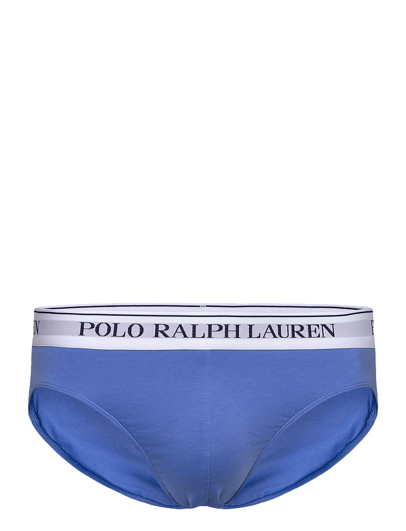 Polo Ralph Lauren - Stretch Cotton Brief 3-Pack - multipack underbukser - 3pk nvy/hrbr isl - 2