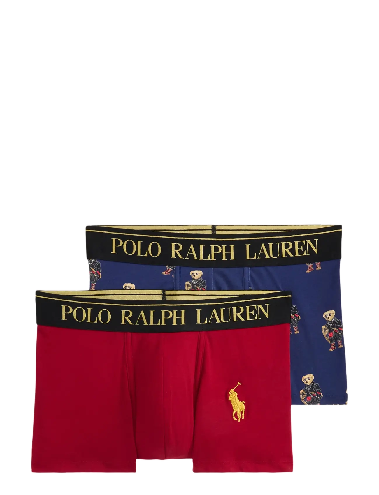 Polo Ralph Lauren Stretch Cotton Trunk 2-Pack - Unterwäsche - GB HOL RED/HOL NV / navy