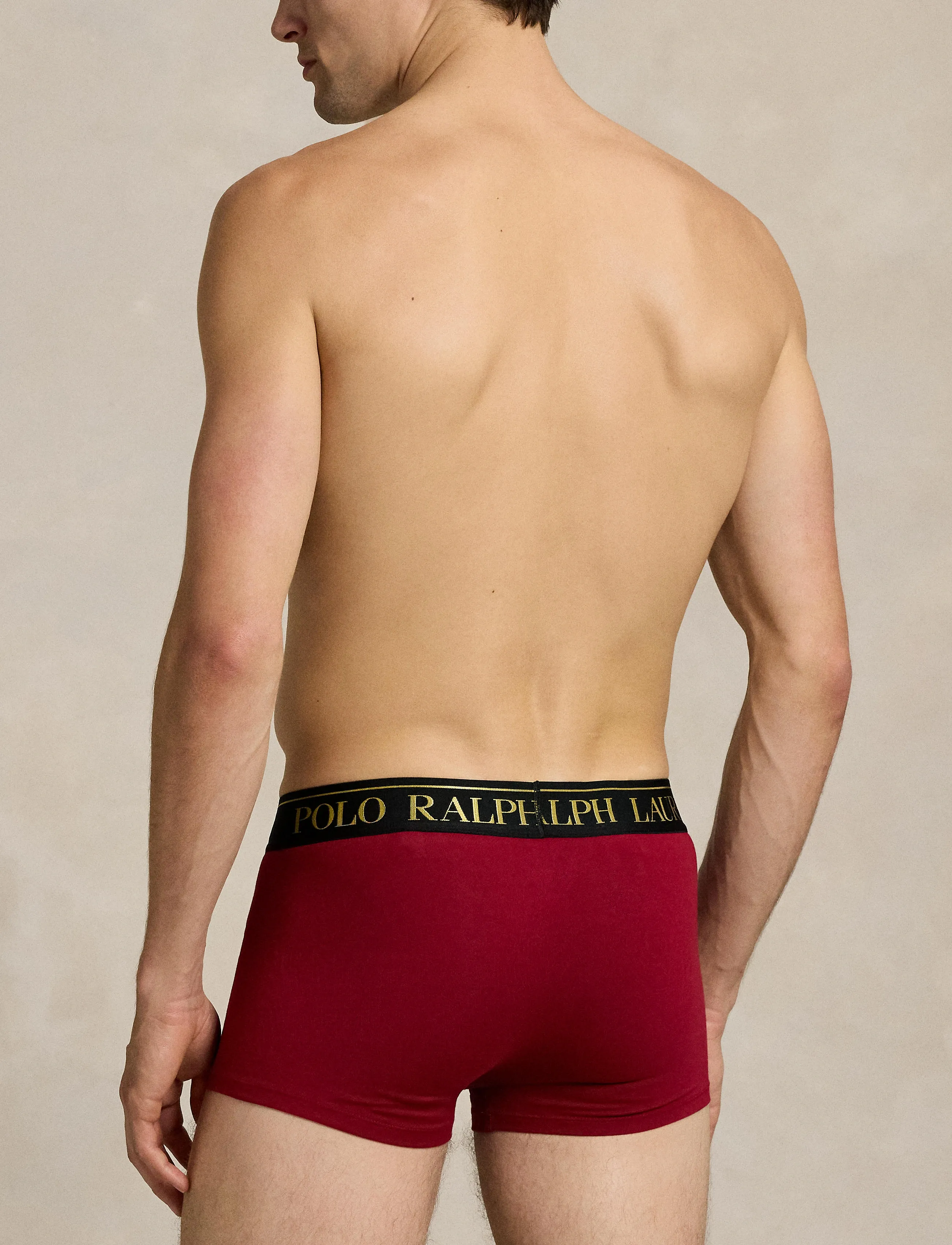 Polo Ralph Lauren - Stretch Cotton Trunk 2-Pack - boxer briefs - gb hol red/hol nv - 2